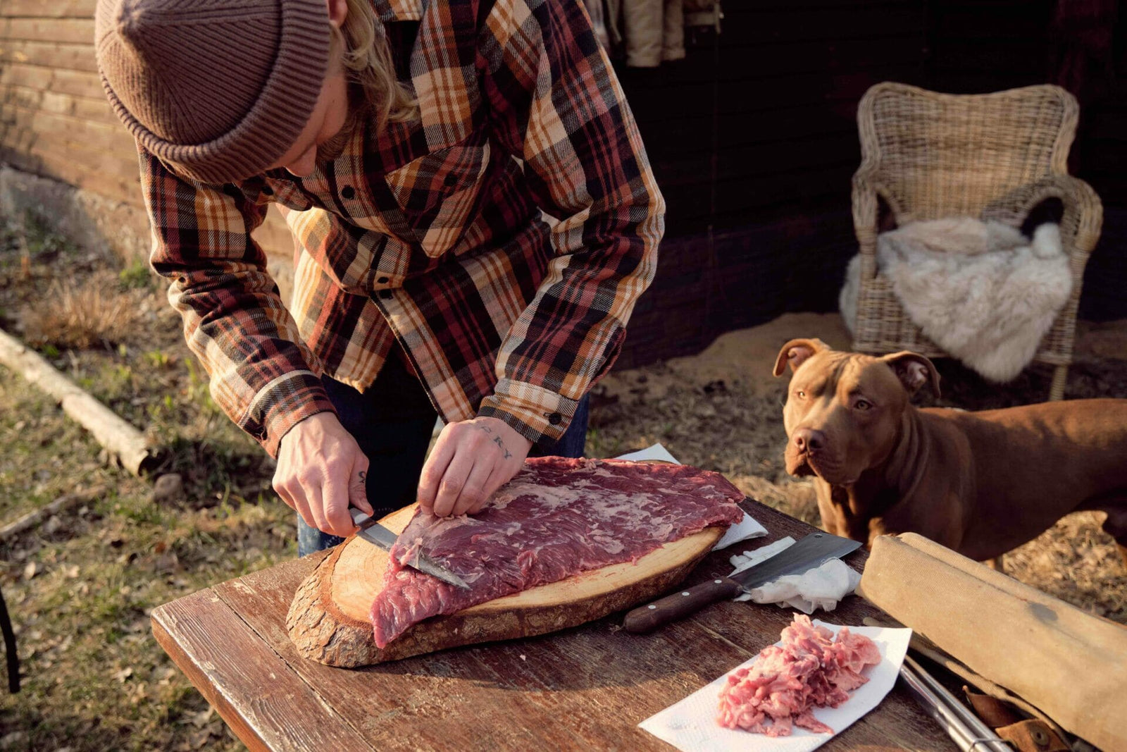 Fleisch für Hunde: Verschiedene Gewebearten