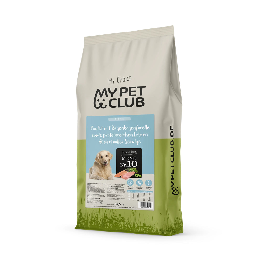 MyPetClub kaltgepresst Geflügel & Reis 14,5kg