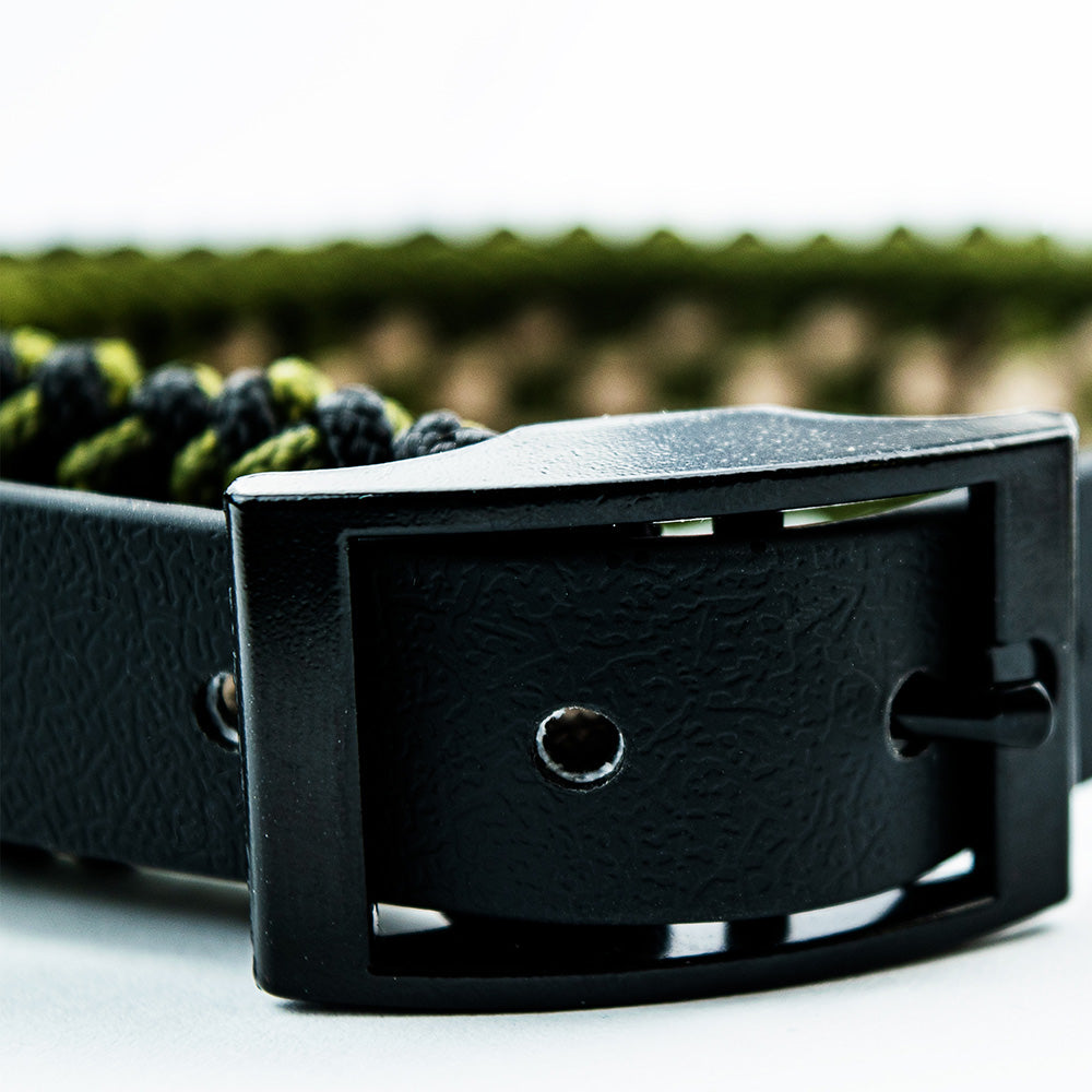 Halsband Tierluxe Wächter Handgemacht Paracord Biothane