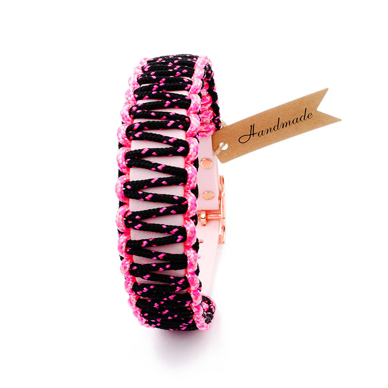 Hundehalsband Lori Tierluxe - Handgemacht, Paracord, Biothane