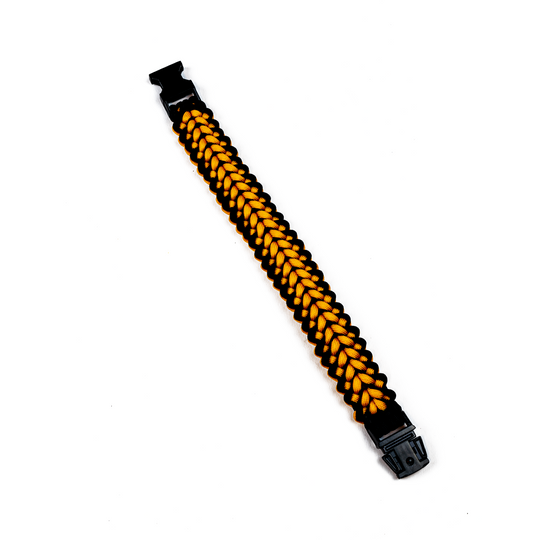 Hundehalsband Tierluxe Bienenkraft Handgemacht Paracord Schnellverschluss