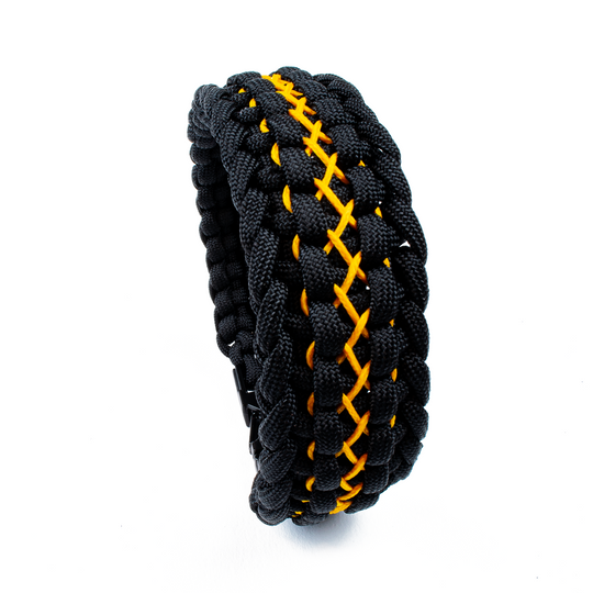 Hundehalsband Tierluxe Nachtschimmer Handgemacht Paracord Schnellverschluss