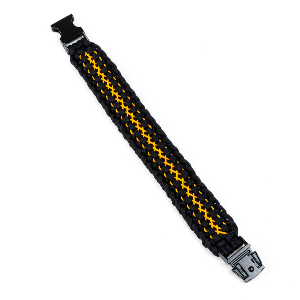 Hundehalsband Tierluxe Nachtschimmer Handgemacht Paracord Schnellverschluss