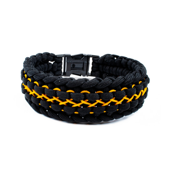 Hundehalsband Tierluxe Nachtschimmer Handgemacht Paracord Schnellverschluss