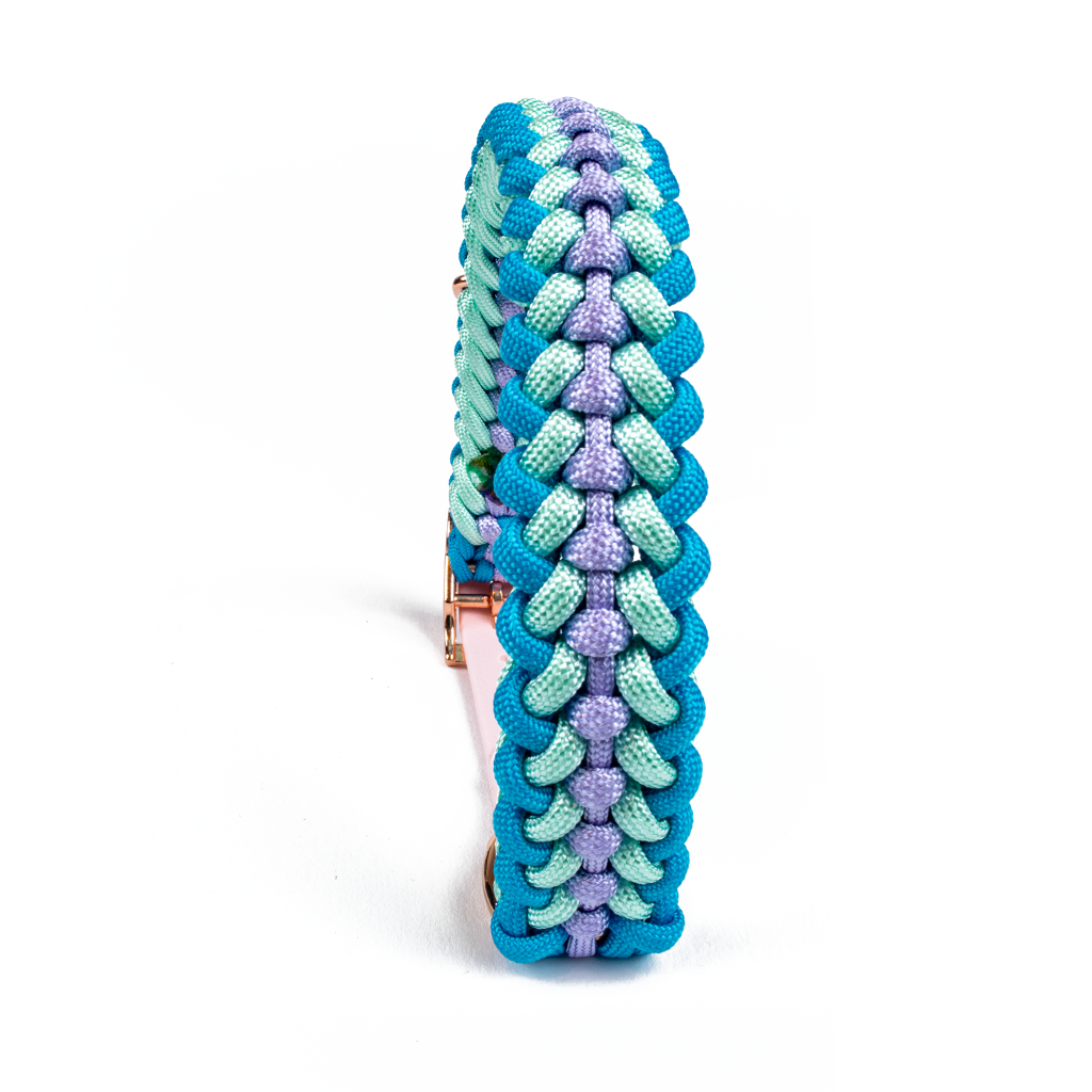 Hundehalsband Tierluxe Foxy Handgemacht Paracord Biothane