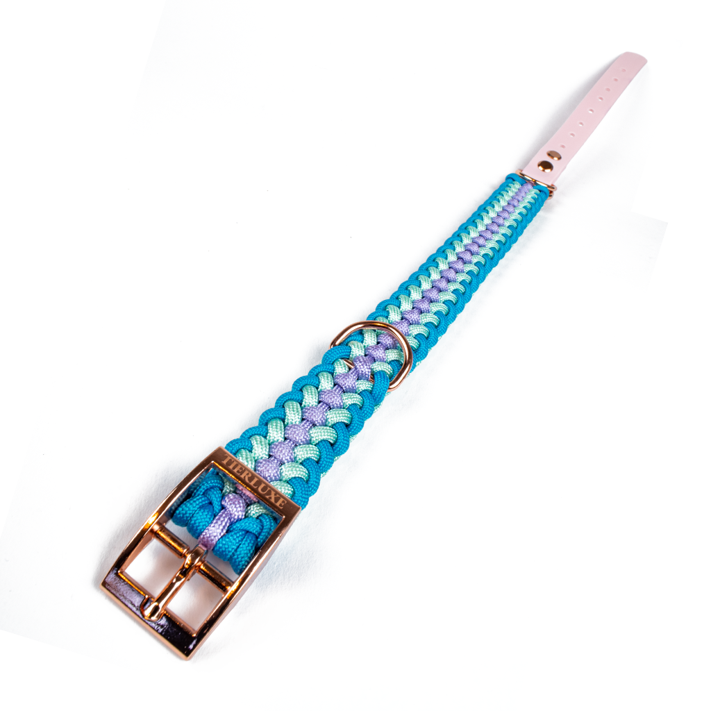Hundehalsband Tierluxe Foxy Handgemacht Paracord Biothane