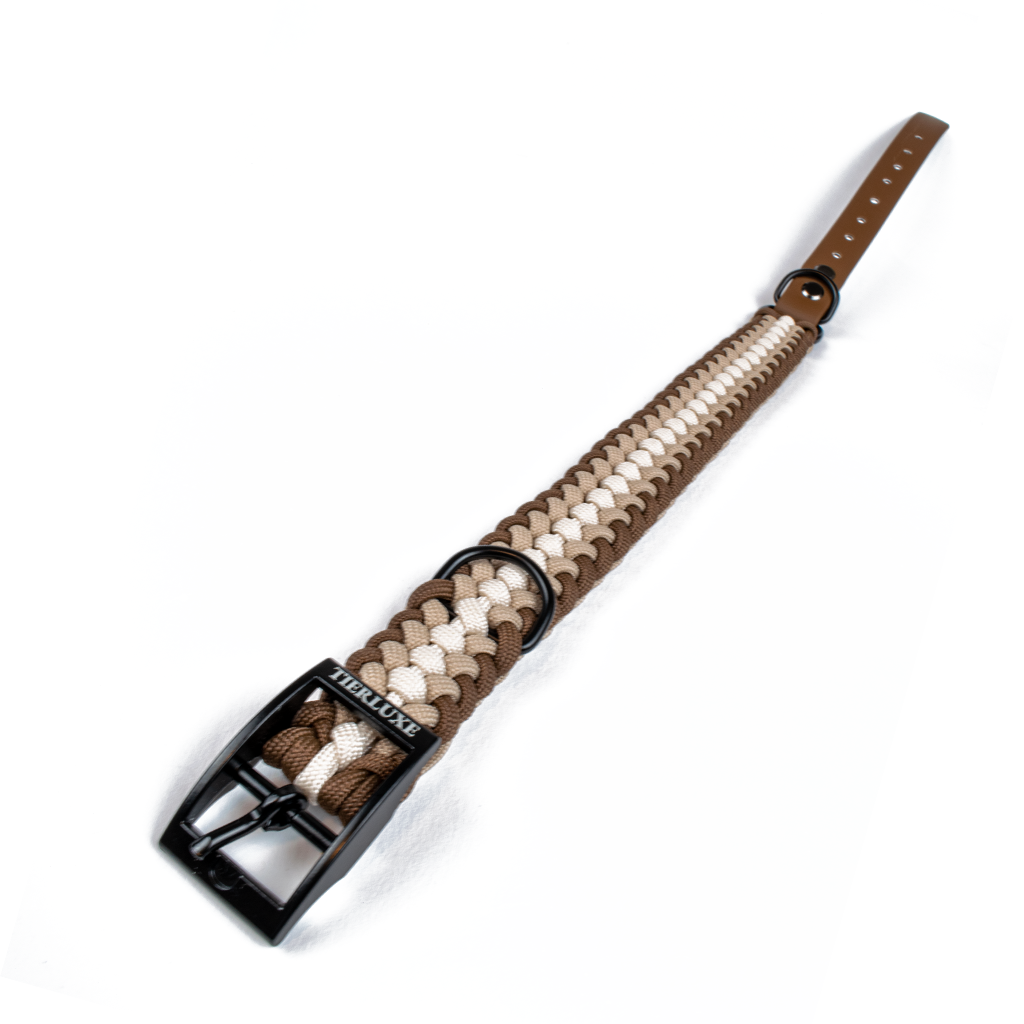 Hundehalsband Tierluxe Foxy Handgemacht Paracord Biothane