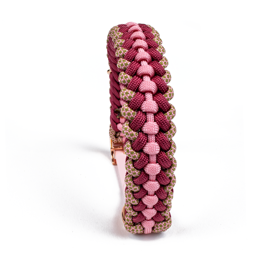 Hundehalsband Tierluxe Foxy Handgemacht Paracord Biothane