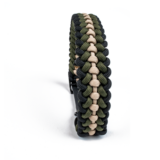 Hundehalsband Tierluxe Foxy Handgemacht Paracord Biothane
