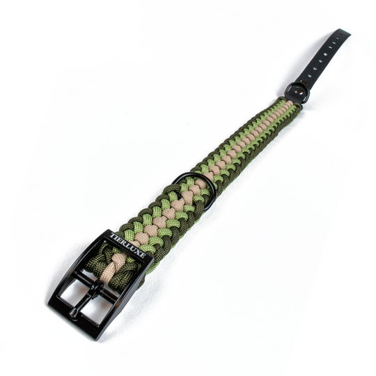 Hundehalsband Tierluxe Foxy Handgemacht Paracord Biothane