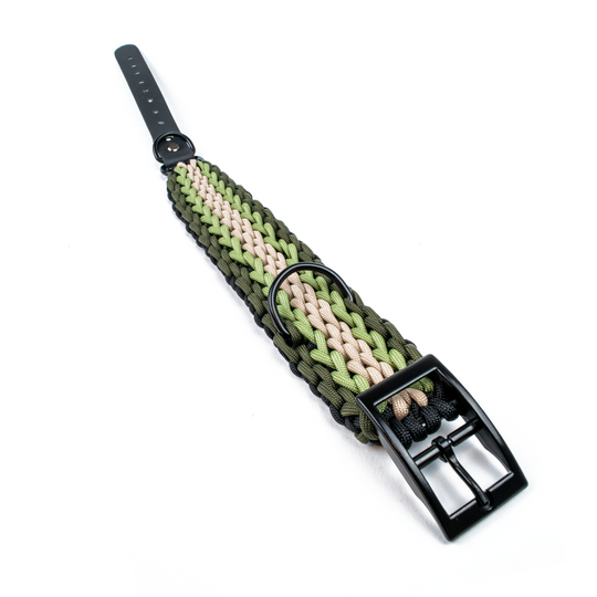 Hundehalsband Tierluxe Natur Handgemacht Paracord