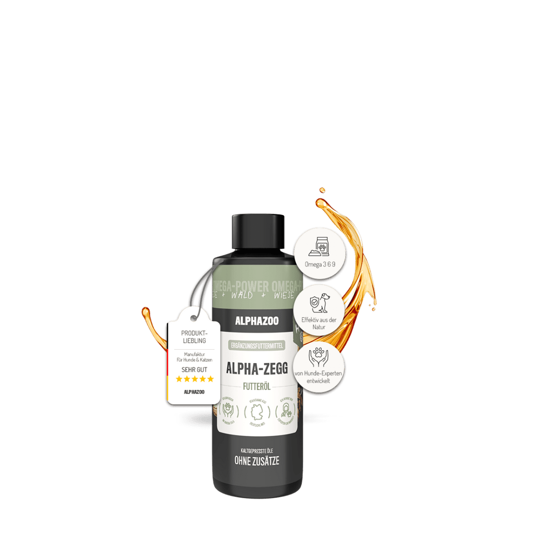 Alpha-Zegg Futteröl für Hunde