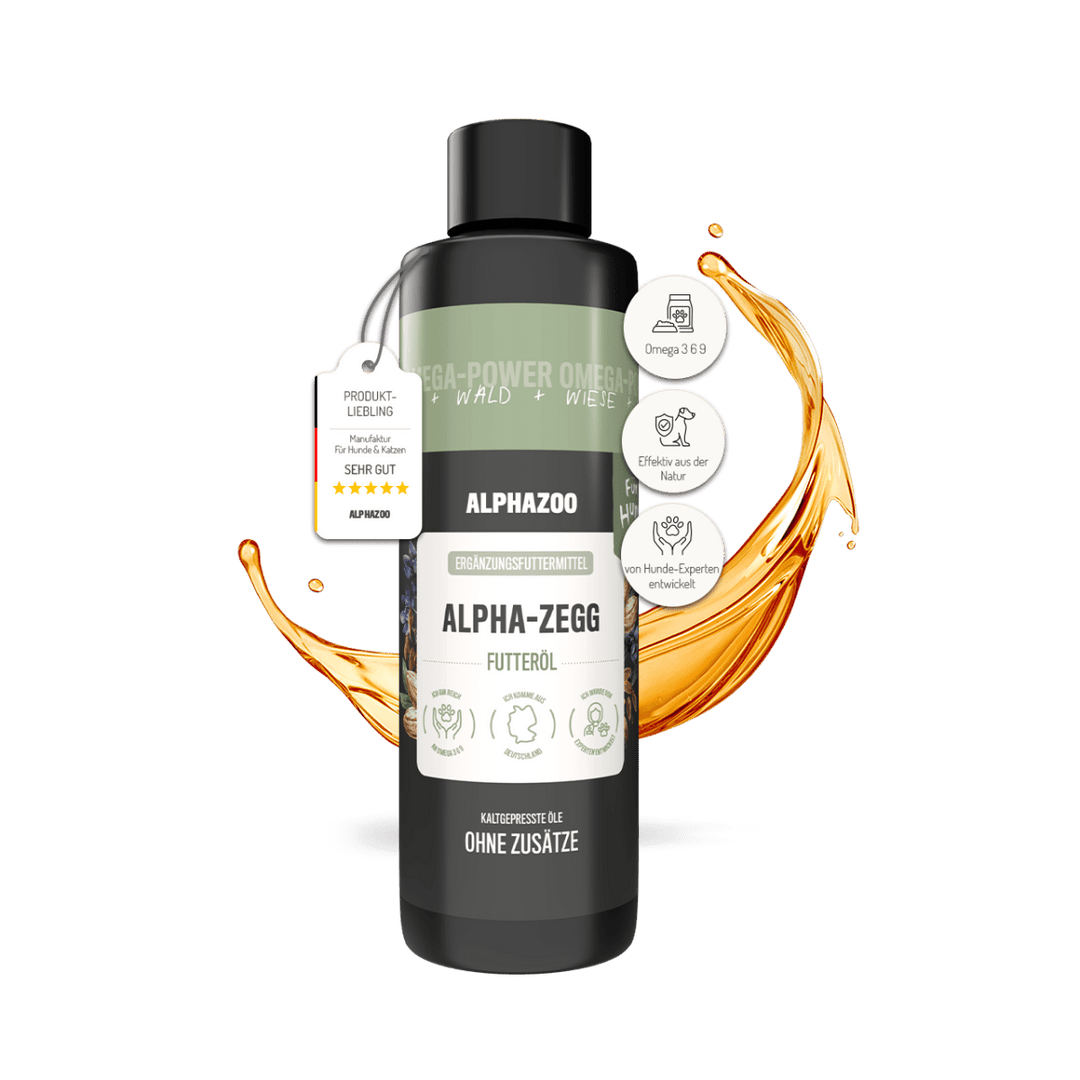 Alpha-Zegg Futteröl für Hunde