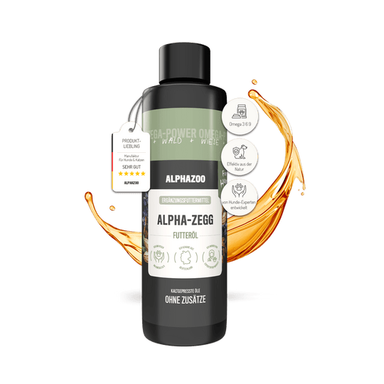 Alpha-Zegg Futteröl für Hunde