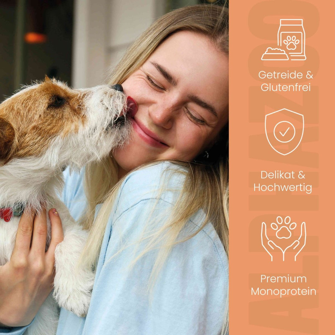 Angus Rind + Lamm Nassfutter für Adult Hunde 400g/Dose