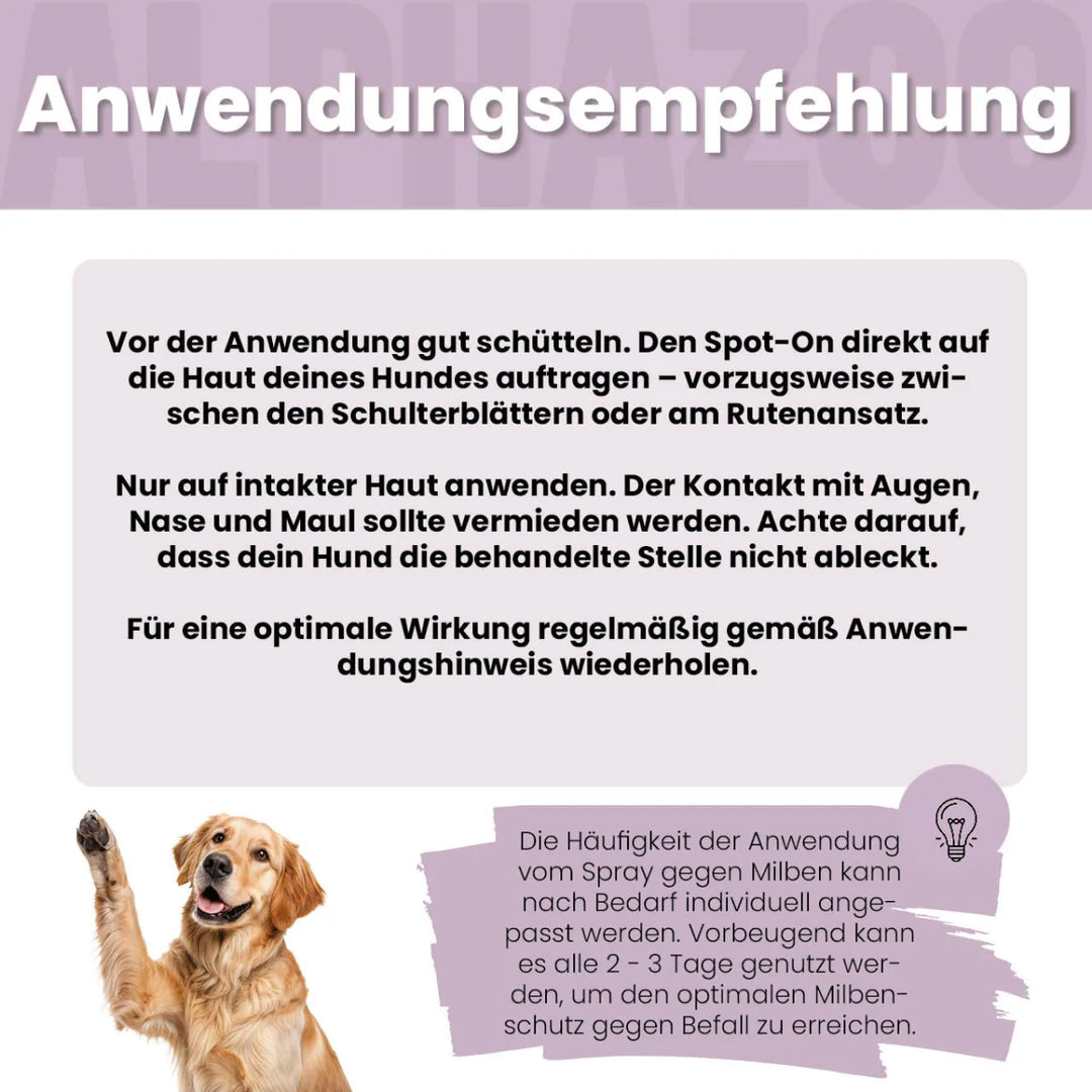 MilbHunter Spot-On für Hunde