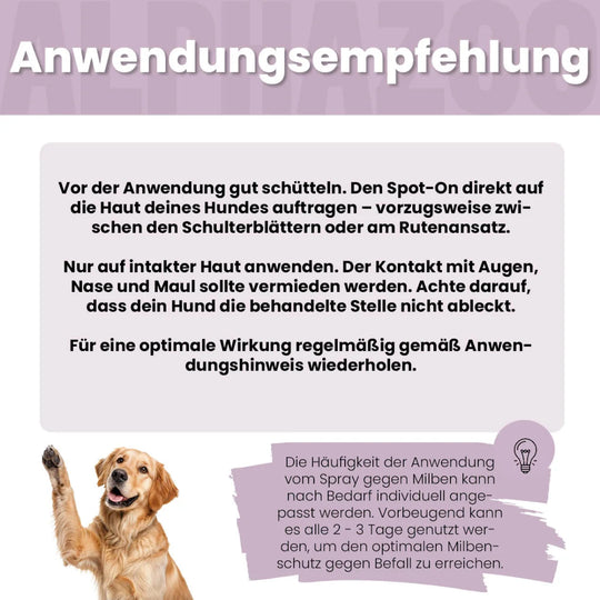 MilbHunter Spot-On für Hunde