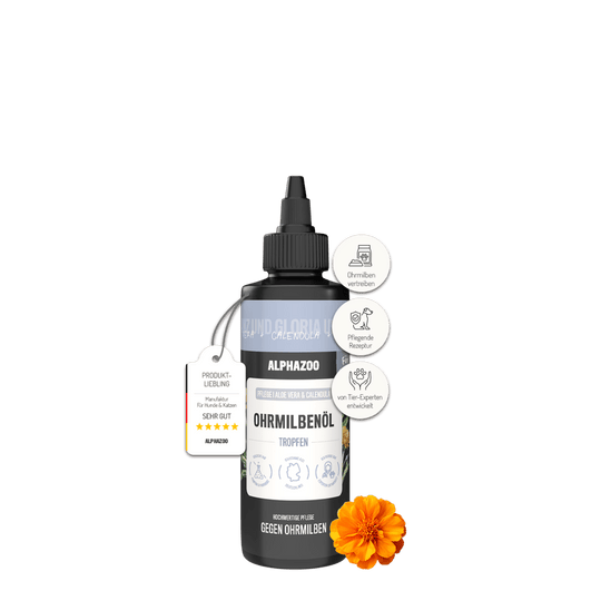 Ohrmilbenöl für Hunde