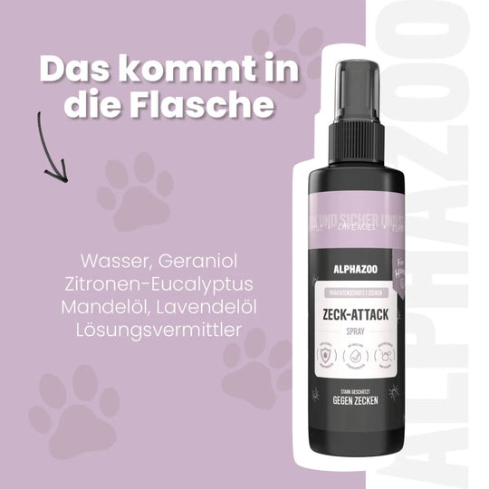 ZeckAttack Zeckenspray für Hunde