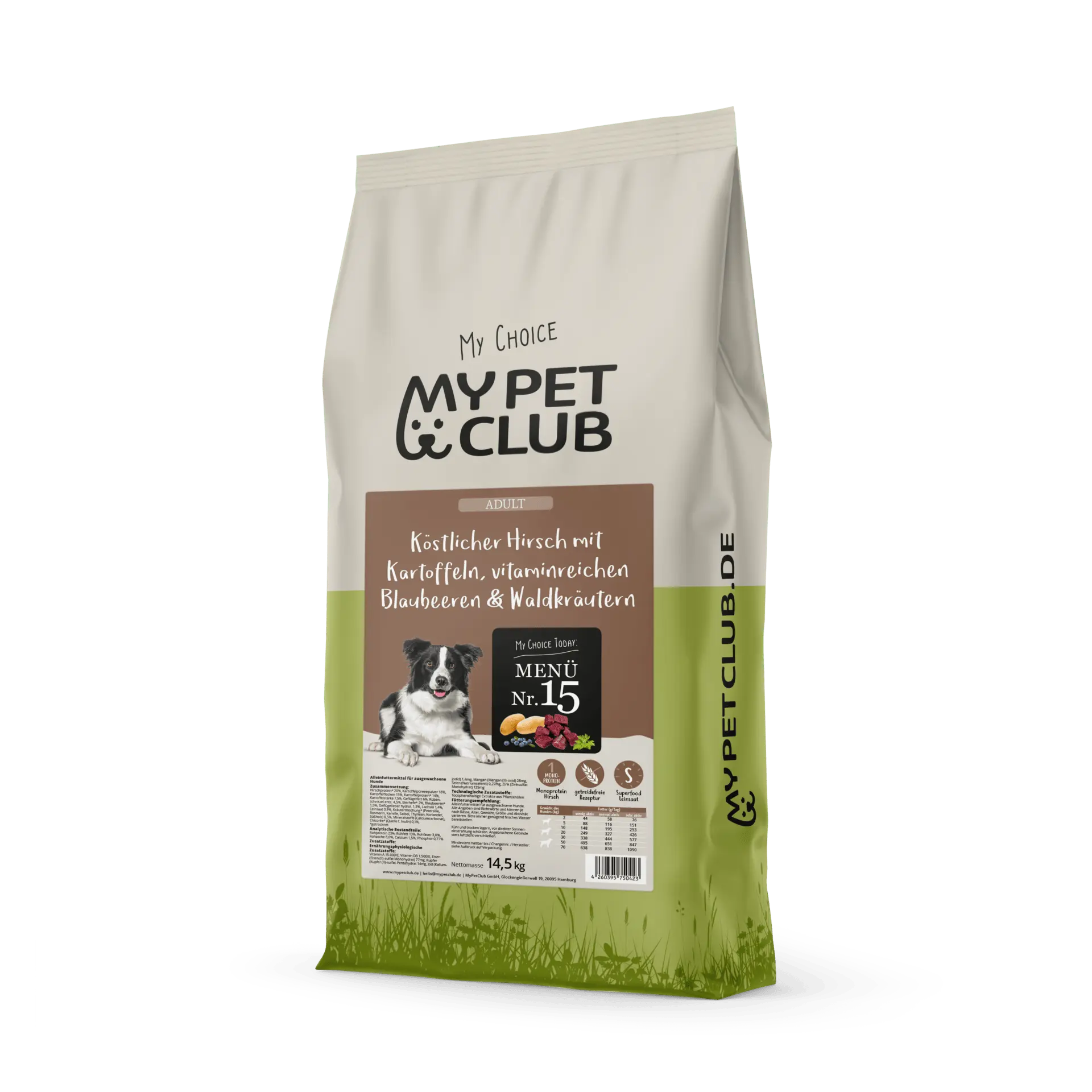 Hirsch Trockenfutter